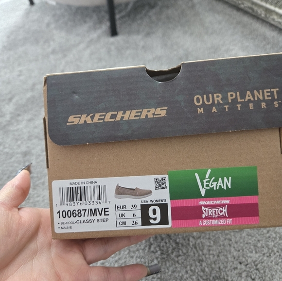 Skechers Be-Cool - Classy Step. Mauve. Size 9. New.Show you care while staying - Picture 6 of 6